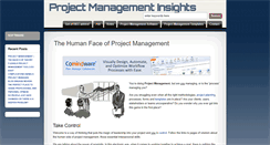 Desktop Screenshot of project-management-insights.com